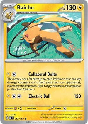 Raichu [Temporal Forces]