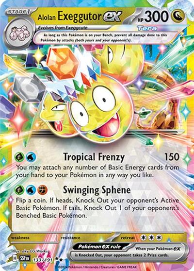 Alolan Exeggutor ex [Surging Sparks]