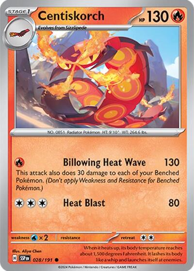 Centiskorch [Surging Sparks]