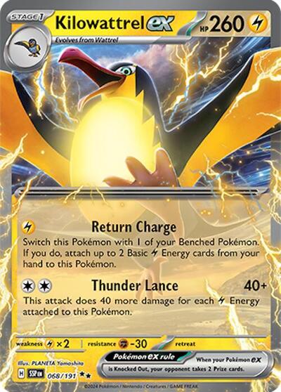 Kilowattrel ex [Surging Sparks]