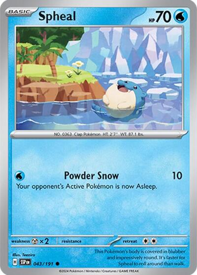Spheal [Surging Sparks]