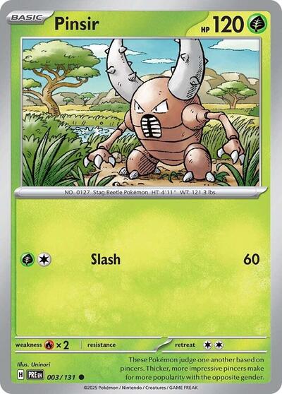 Pinsir [Prismatic Evolutions]
