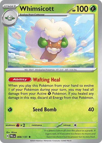 Whimsicott [Prismatic Evolutions]