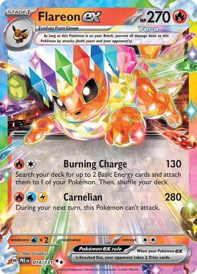 Flareon ex [Prismatic Evolutions]