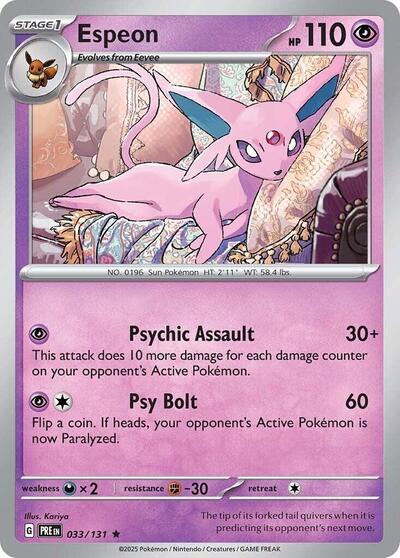 Espeon [Prismatic Evolutions]