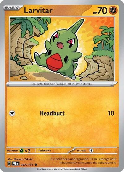 Larvitar [Prismatic Evolutions]