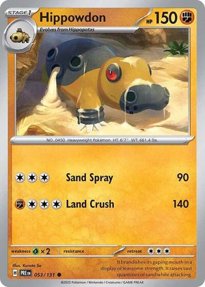 Hippowdon [Prismatic Evolutions]