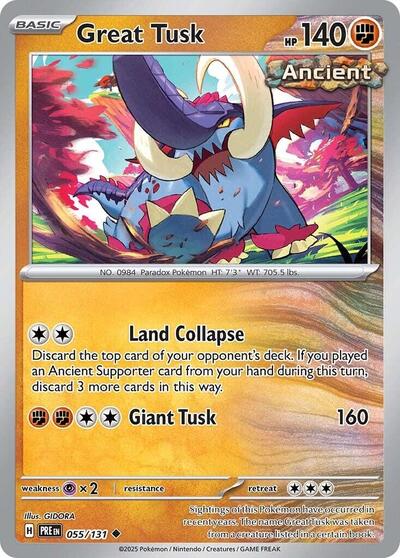 Great Tusk [Prismatic Evolutions]