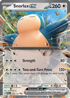 Snorlax ex [Prismatic Evolutions]