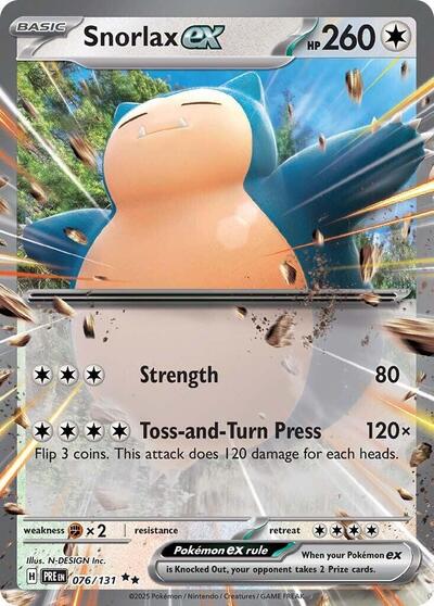 Snorlax ex [Prismatic Evolutions]