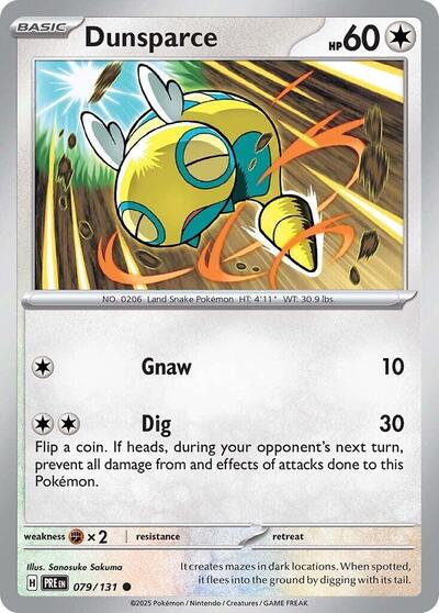 Dunsparce [Prismatic Evolutions]