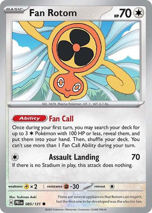 Fan Rotom [Prismatic Evolutions]