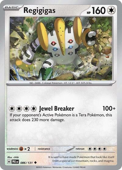 Regigigas [Prismatic Evolutions]