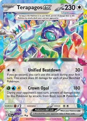 Terapagos ex [Prismatic Evolutions]