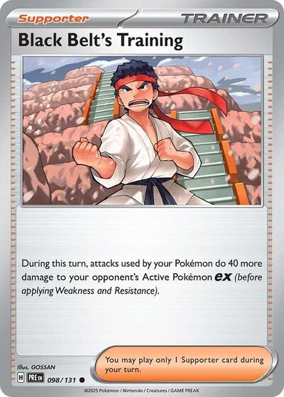 Black Belt's Training [Prismatic Evolutions]