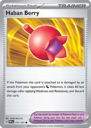 Haban Berry [Prismatic Evolutions]
