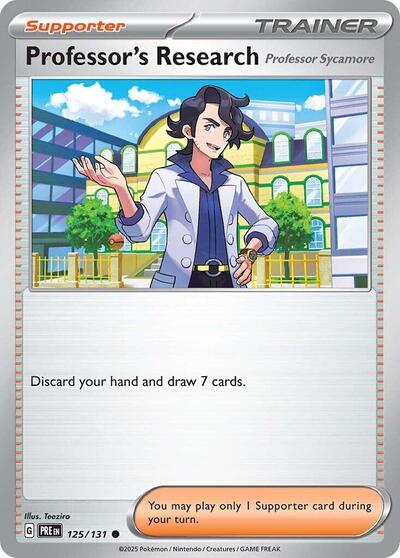 Professor's Research [Professor Sycamore] [Prismatic Evolutions]
