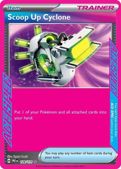Scoop Up Cyclone [Prismatic Evolutions]
