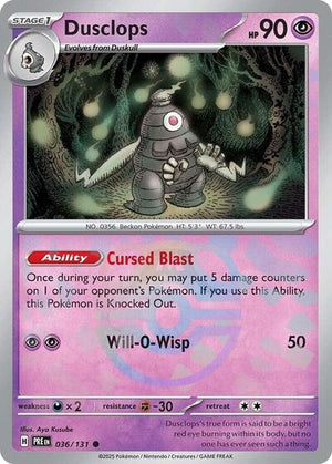 Dusclops [Prismatic Evolutions]