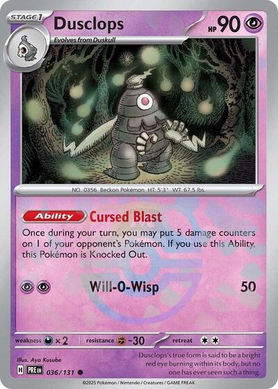 Dusclops [Prismatic Evolutions]