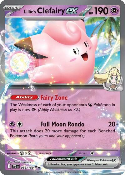 Lillie's Clefairy ex [Journey Together]