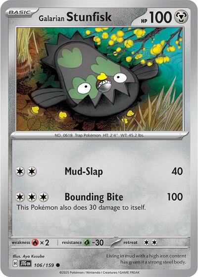 Galarian Stunfisk [Journey Together]