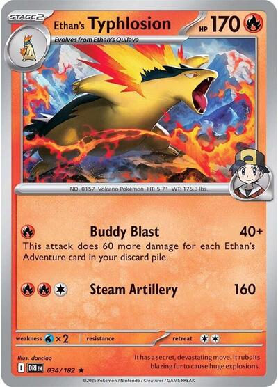 Ethan's Typhlosion [Destined Rivals]