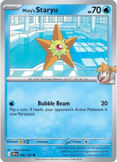 Misty's Staryu [Destined Rivals]