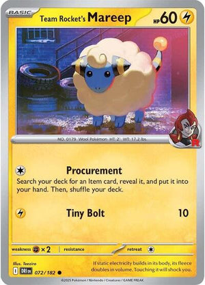 Team Rocket's Mareep [Destined Rivals]