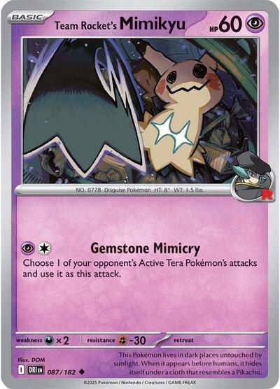 Team Rocket's Mimikyu [Destined Rivals]