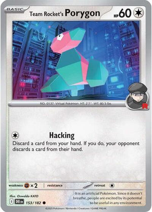 Team Rocket's Porygon [Destined Rivals]