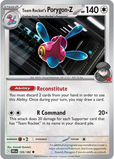 Team Rocket's Porygon-Z [Destined Rivals]