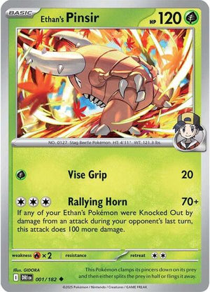 Ethan's Pinsir [Destined Rivals]