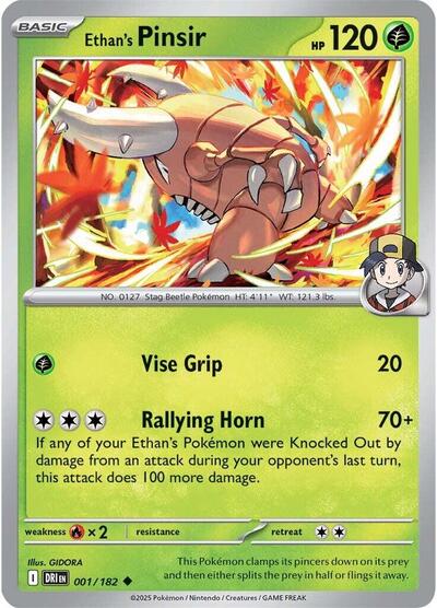 Ethan's Pinsir [Destined Rivals]