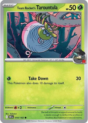 Team Rocket's Tarountula [Destined Rivals]