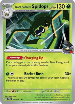 Team Rocket's Spidops [Destined Rivals]