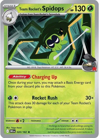 Team Rocket's Spidops [Destined Rivals]