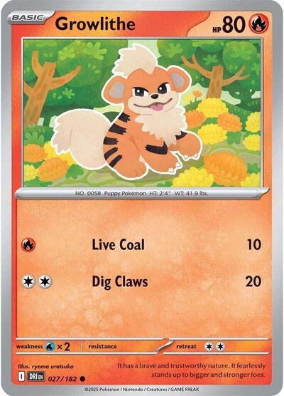 Growlithe [Destined Rivals]