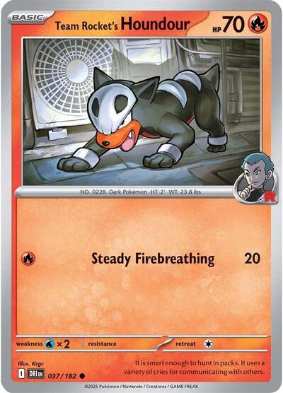 Team Rocket's Houndour [Destined Rivals]