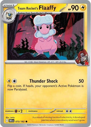 Team Rocket's Flaaffy [Destined Rivals]