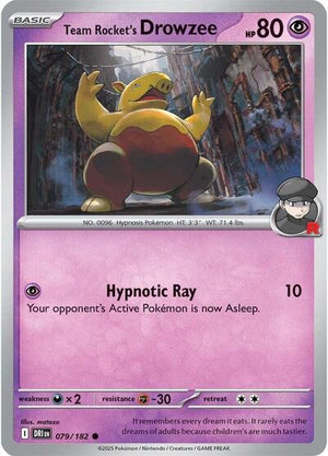 Team Rocket's Drowzee [Destined Rivals]