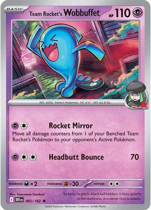 Team Rocket's Wobbuffet [Destined Rivals]