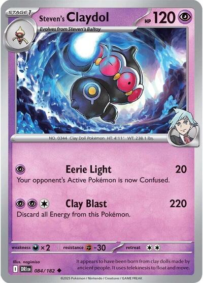Steven's Claydol [Destined Rivals]