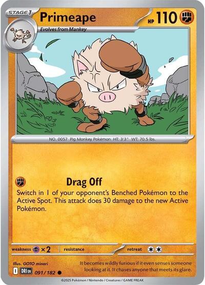 Primeape [Destined Rivals]