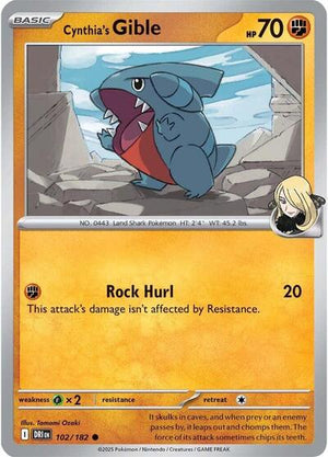 Cynthia's Gible [Destined Rivals]