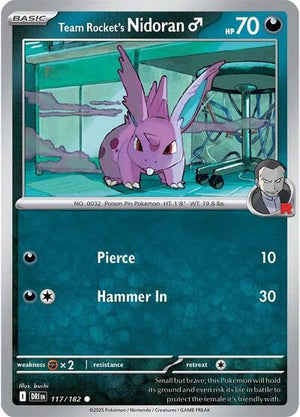 Team Rocket's Nidoran M [Destined Rivals]