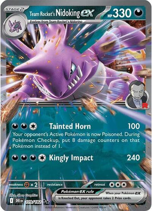 Team Rocket's Nidoking ex [Destined Rivals]