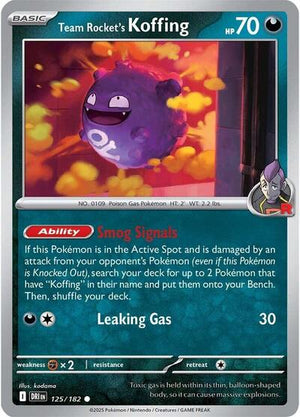 Team Rocket's Koffing [Destined Rivals]