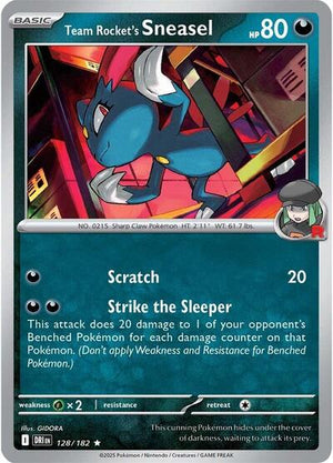 Team Rocket's Sneasel [Destined Rivals]