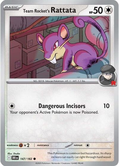 Team Rocket's Rattata [Destined Rivals]